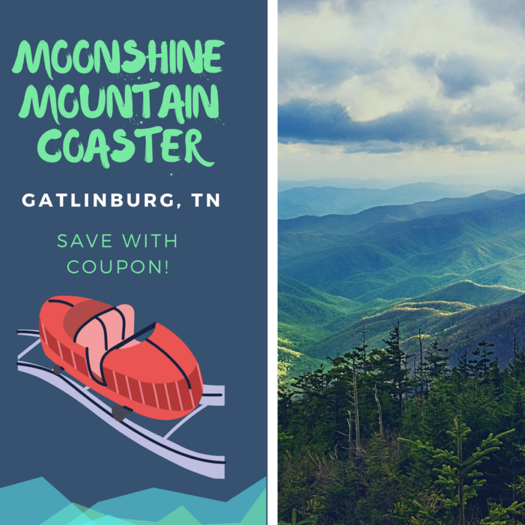 Moonshine Mountain Coaster Gatlinburg TN Coupon Green Vacation Deals
